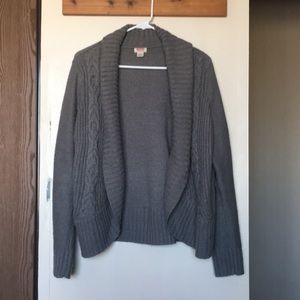 Gray Cardigan